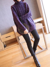 Loose Comfortable Warm High Neck Sweater
